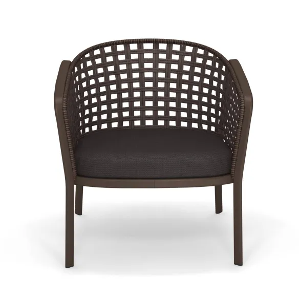 Fauteuil avec tissage carré Emu Carousel