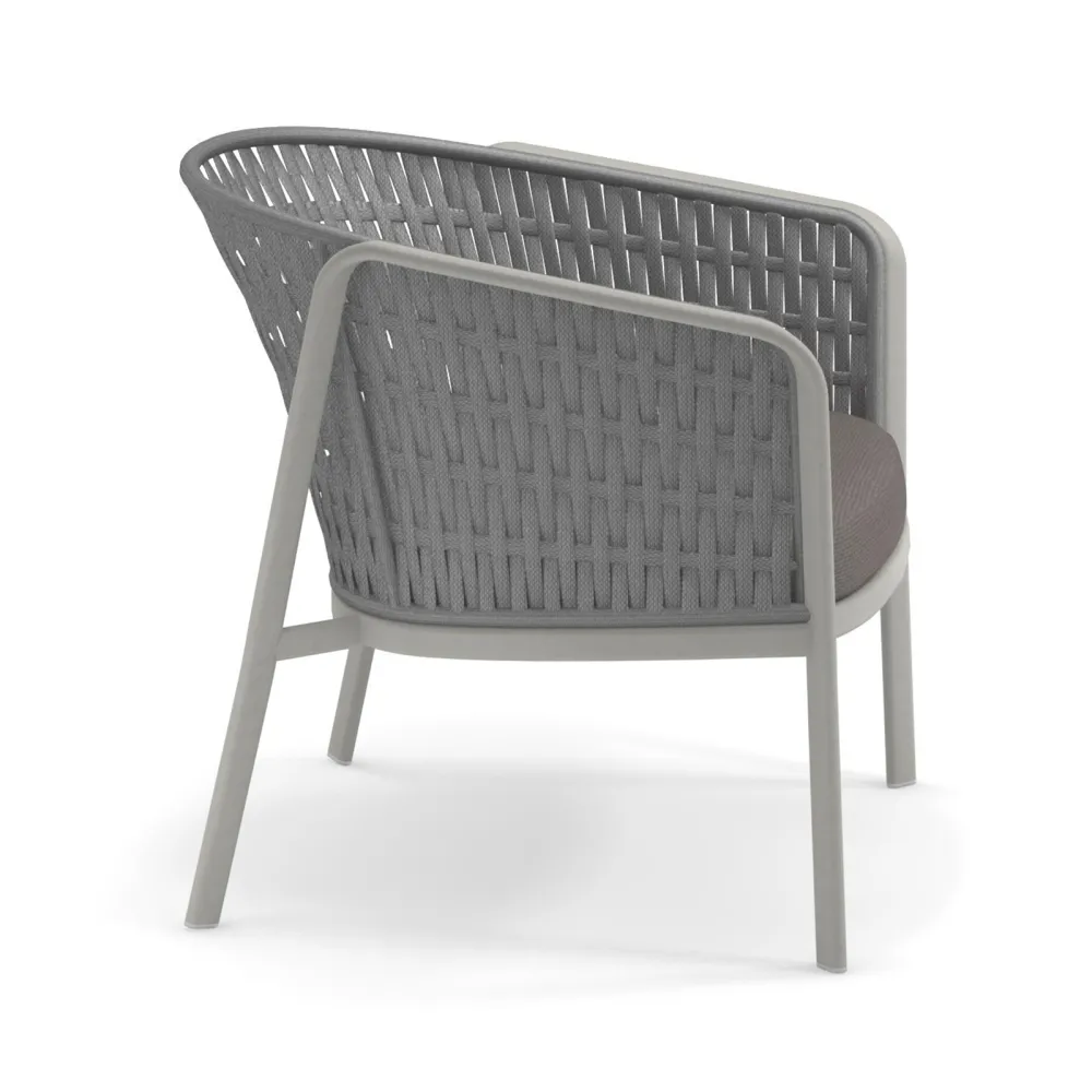 Niedriger Sessel mit Flachseil Emu Carousel