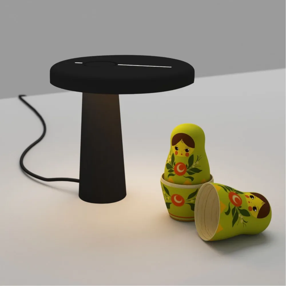 Martinelli Luce Hoop Lampada da tavolo