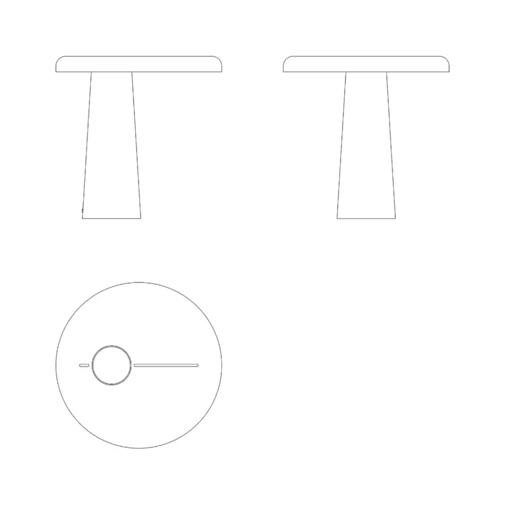 Martinelli Luce Hoop Lampe de table