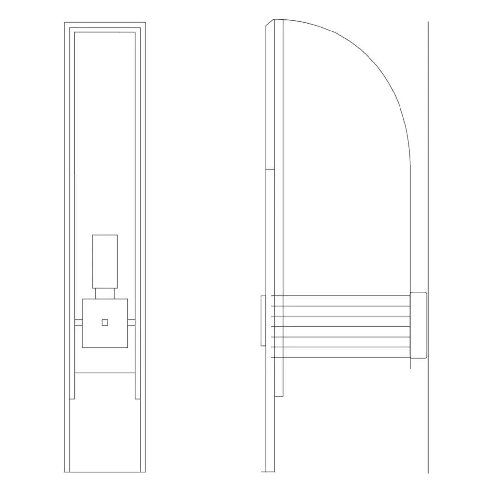 Martinelli Luce Marx Lampada da parete