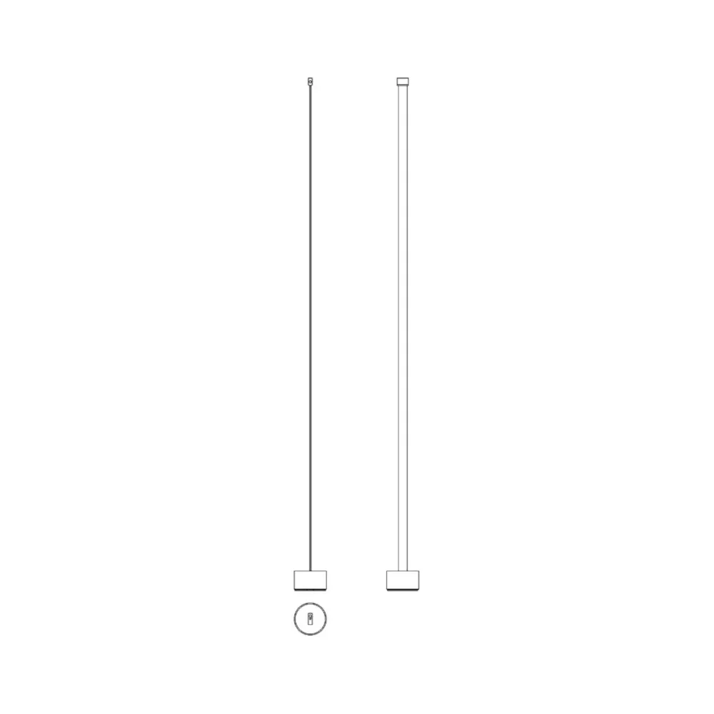 Martinelli Luce Elastica Lampe au sol