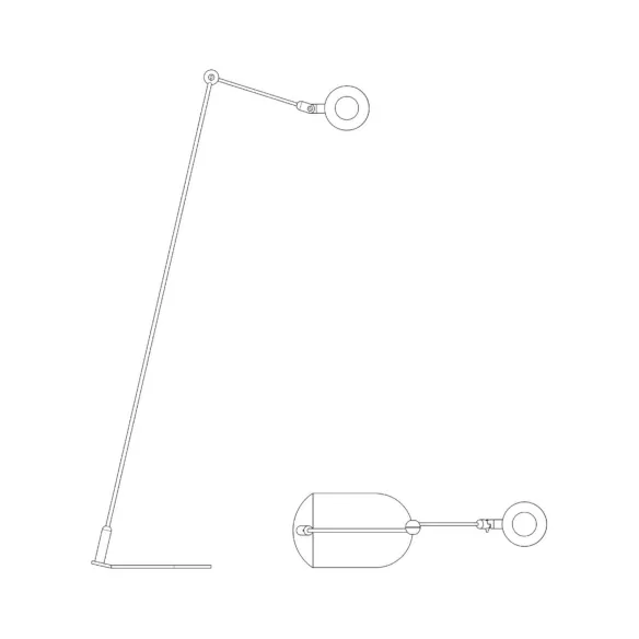 Martinelli Luce L'Amica Bodenlampe