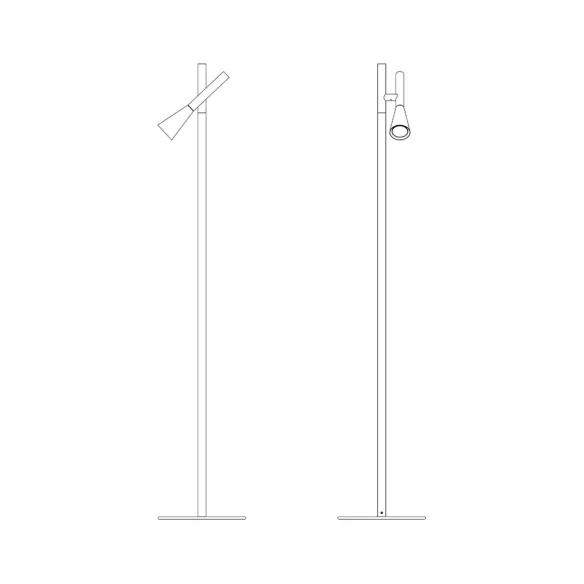 Martinelli Luce Colibrì Floor lamp
