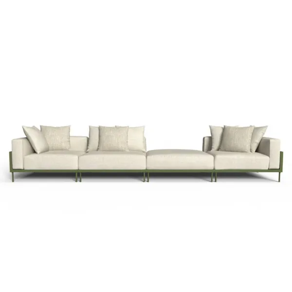 Modulares Sofa Talenti Cleo soft Alu