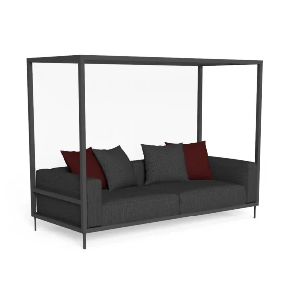 Canapé à baldaquin Talenti Cleo soft Alu