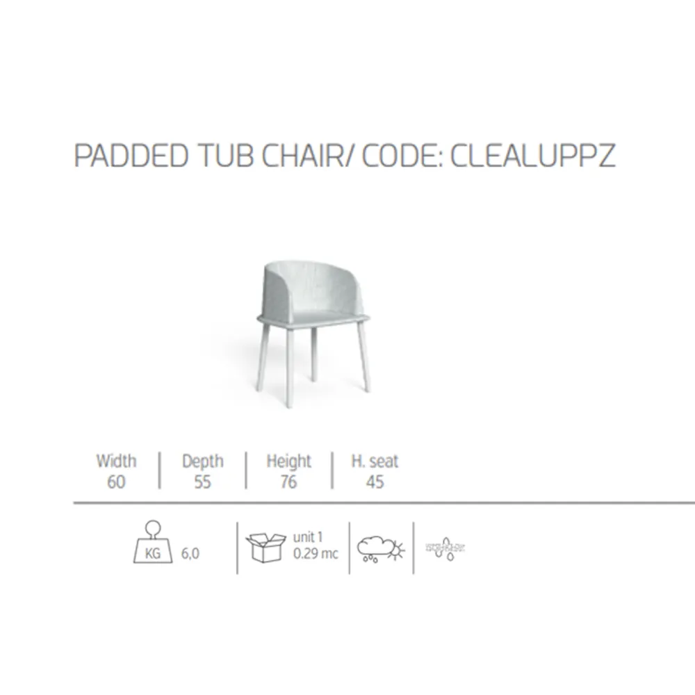 Sessel Talenti Cleo soft Alu