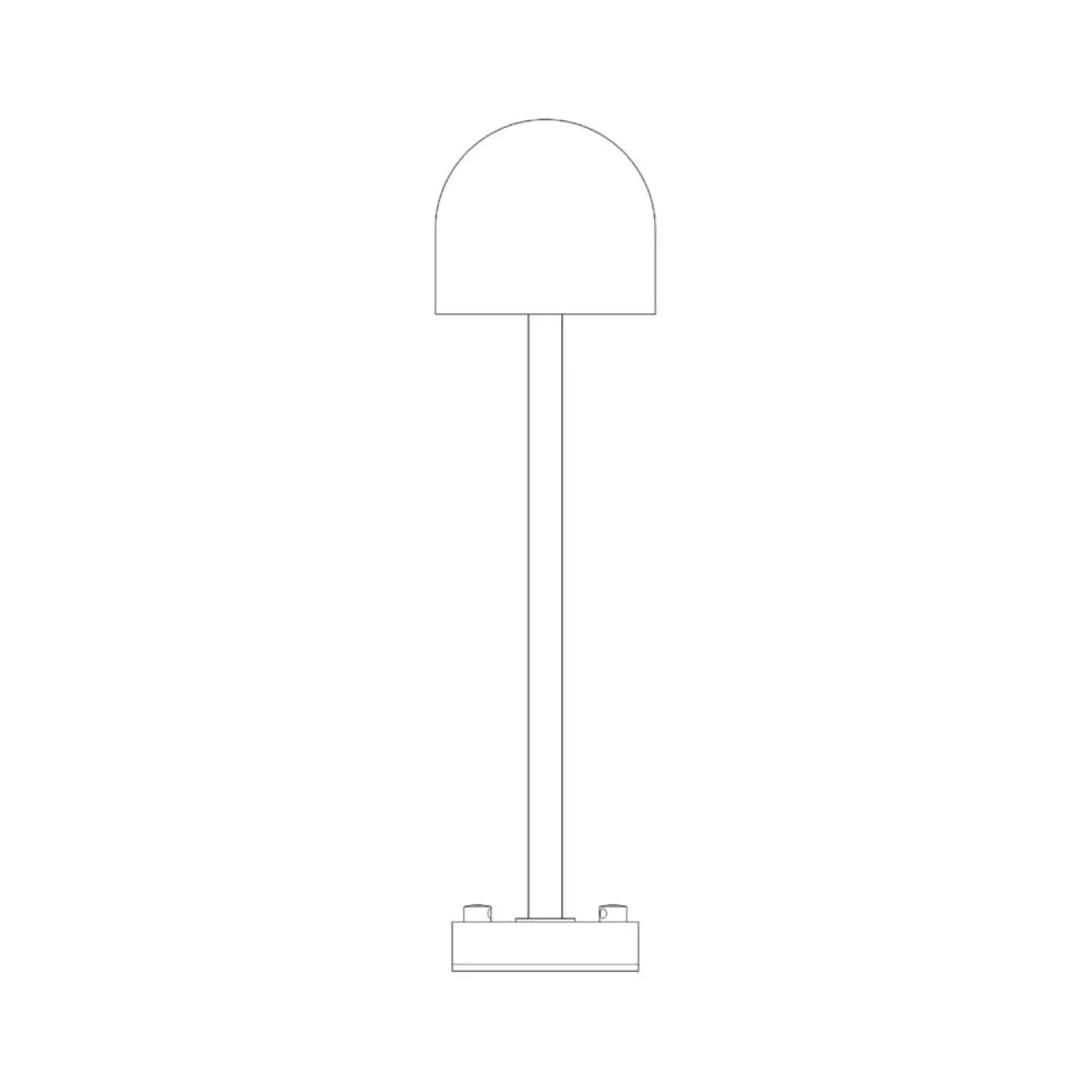 Martinelli Luce Boleto Bodenlampe Outdoor