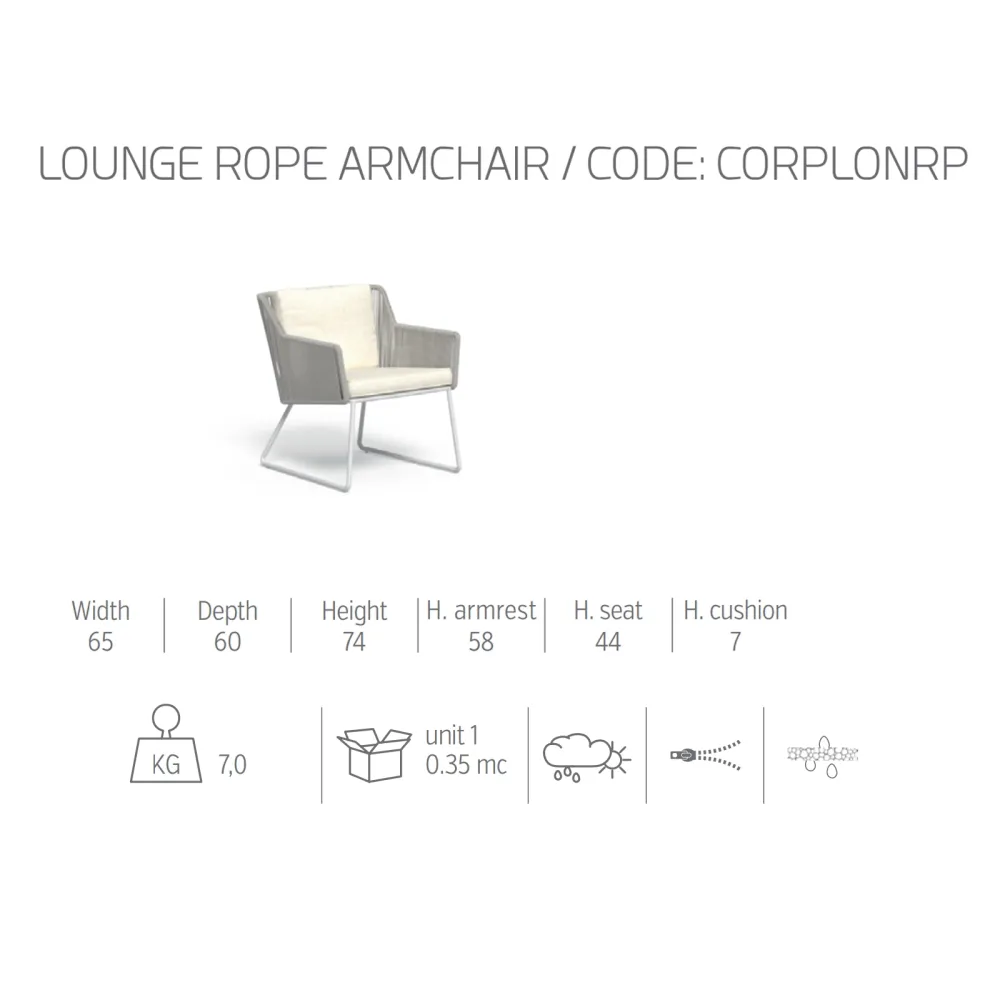 Lounge-Sessel Talenti Coral