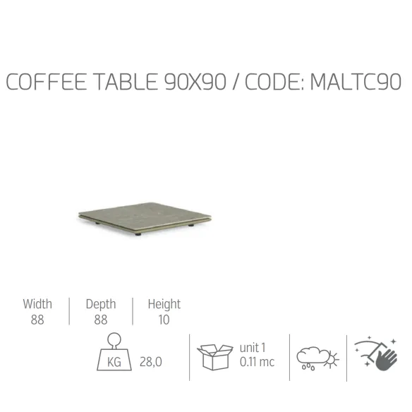 Mesa de café Talenti Malé