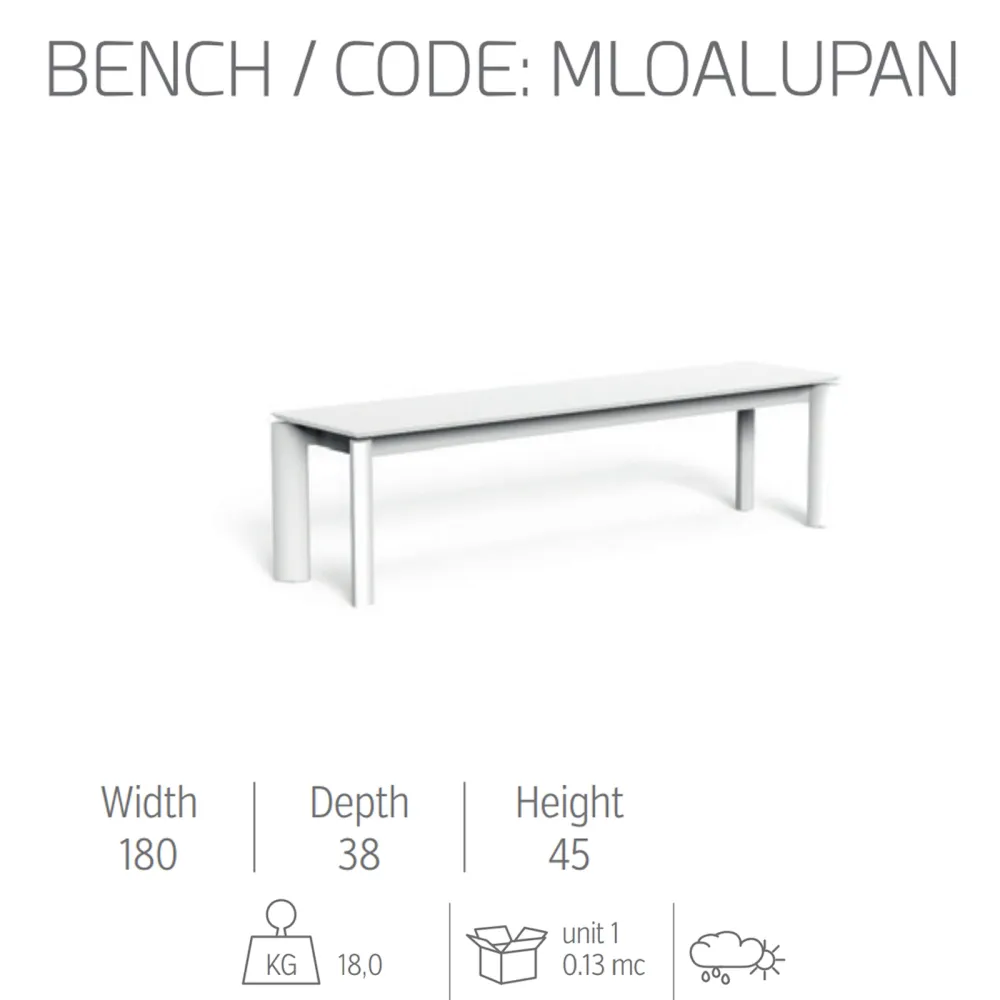 Bench Talenti Milo