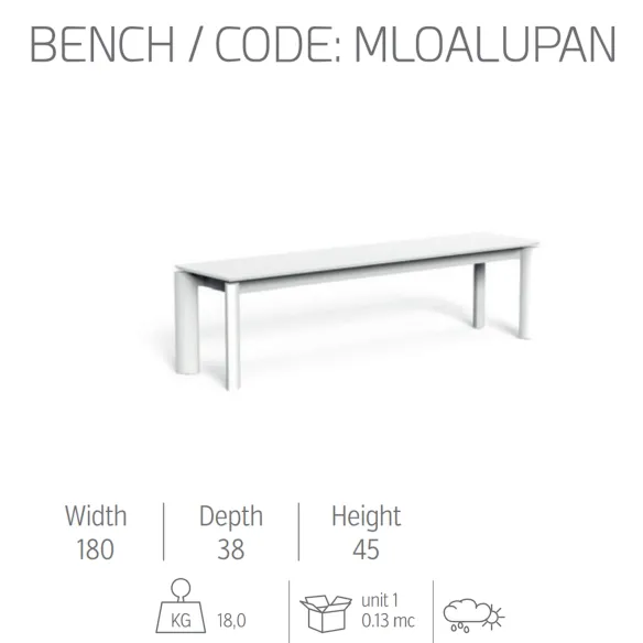 Bench Talenti Milo