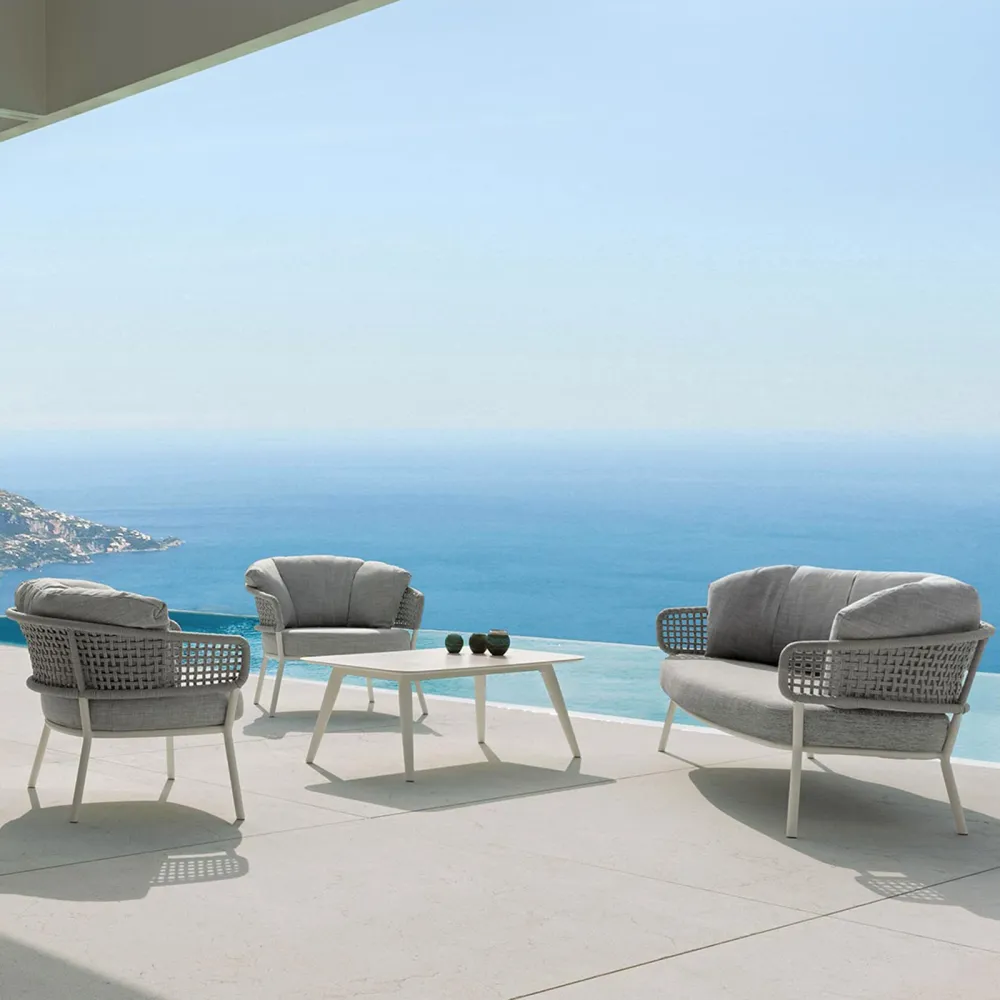 Canapé 2 Places Talenti Moon Alu