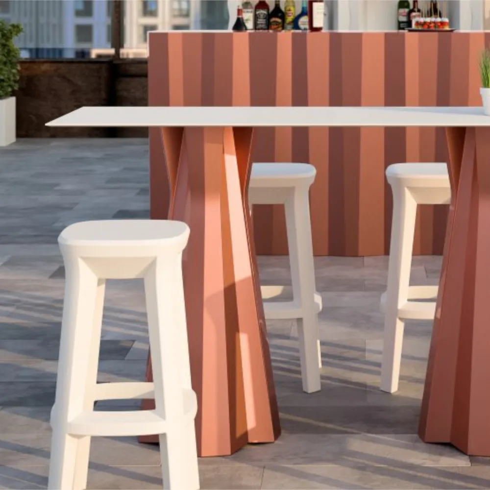 Stool Plust Collection Frozen Square