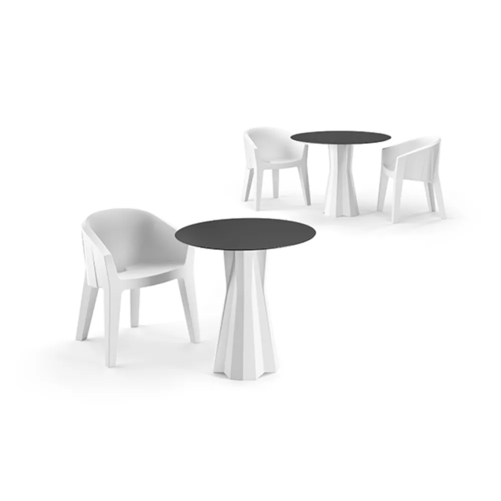 Tavolo Plust Collection Frozen Round