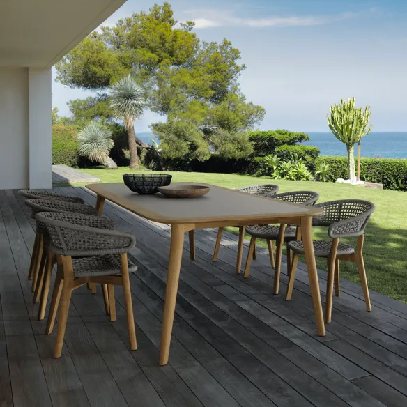 Dining table Talenti Moon Teak-Hpl