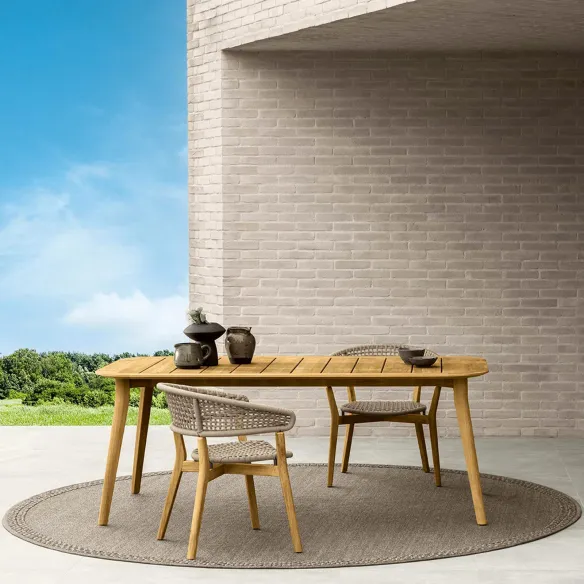 Sillón de comedor Talenti Moon Teak