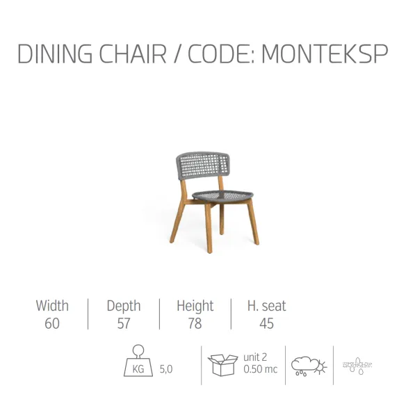 Silla Talenti Moon Teak