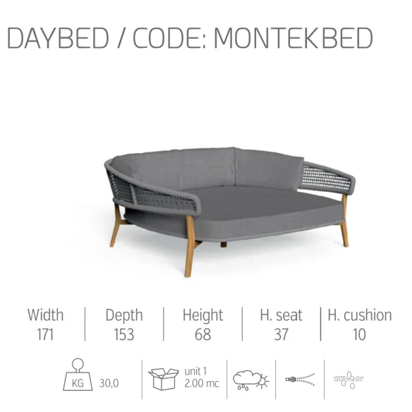 Daybed Talenti Moon Teak