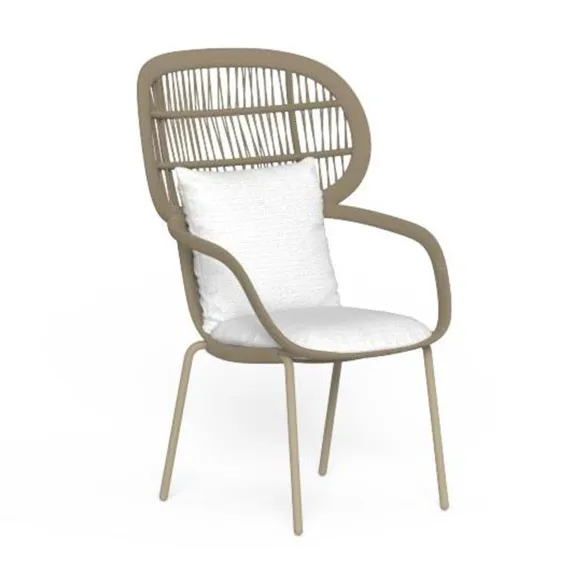 Armchair with high backrest Talenti Panama