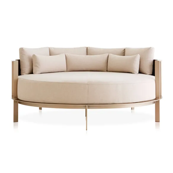Rundes Bett Chill Gandiablasco Solanas