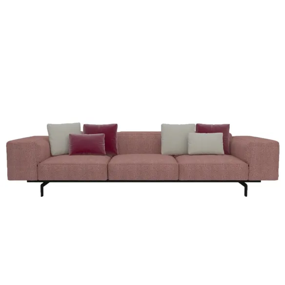 Kartell Largo Drei-Sitzer-Sofa