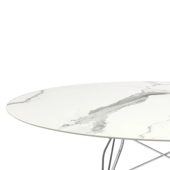 Kartell Glossy Ovaler Tisch