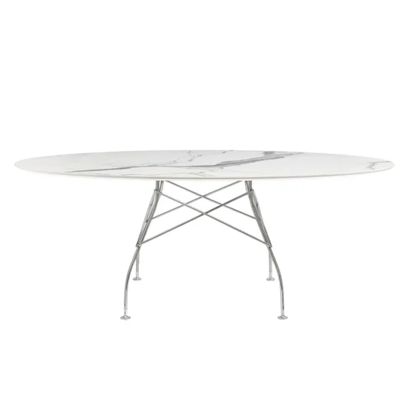 Kartell Glossy mesa ovalada