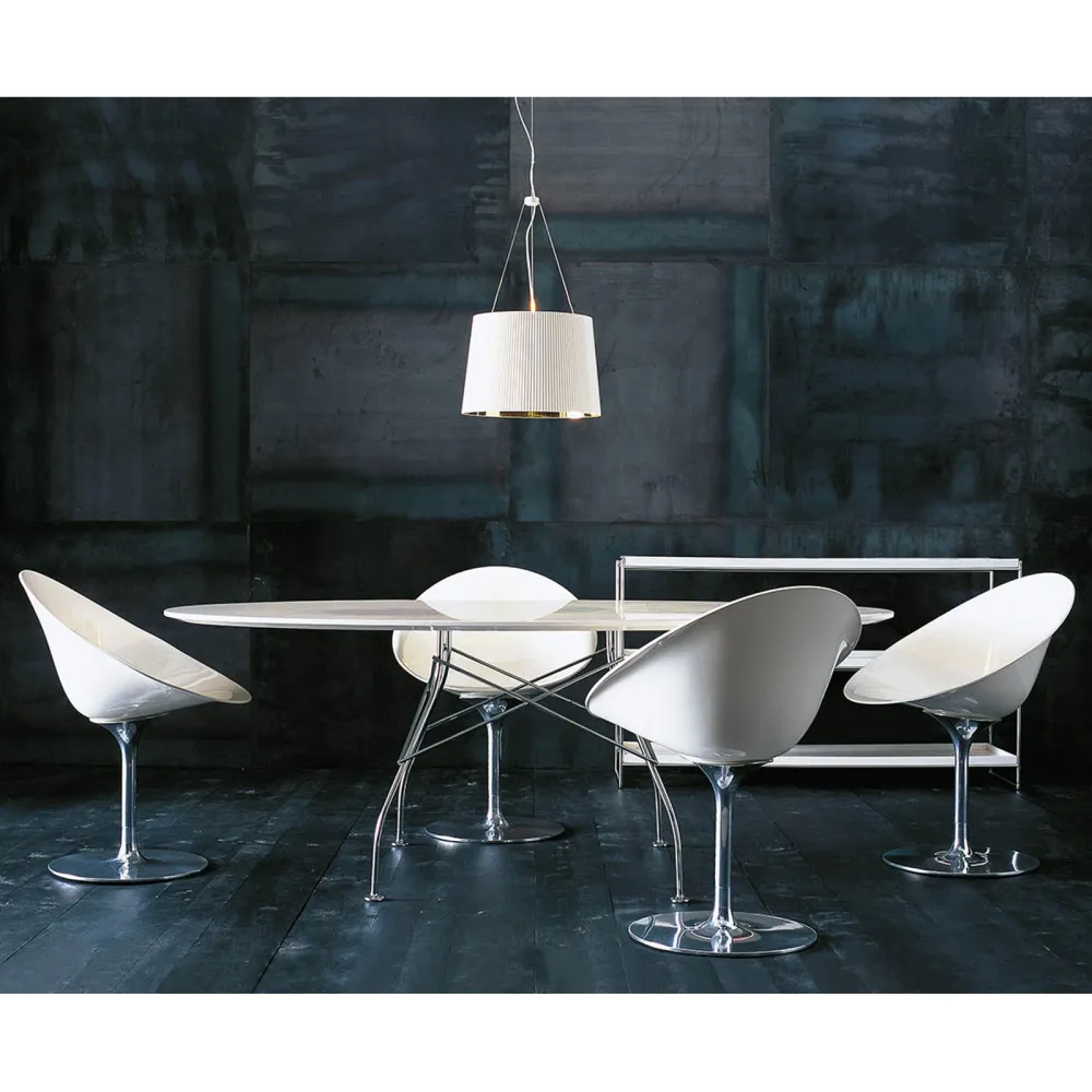 Kartell Glossy Oval table