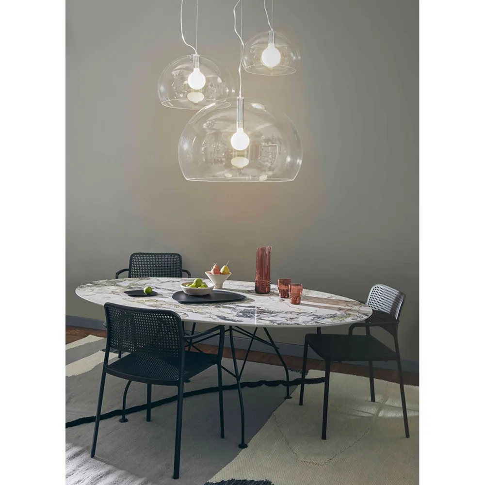 Kartell Glossy Oval table