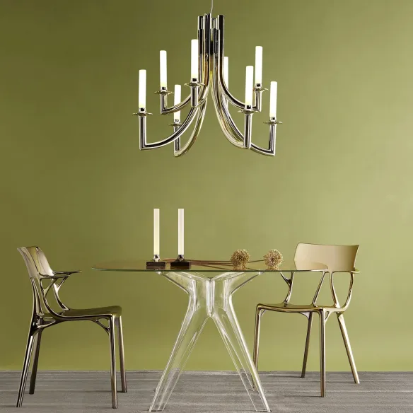 Kartell Khan Metal Lampada a sospensione