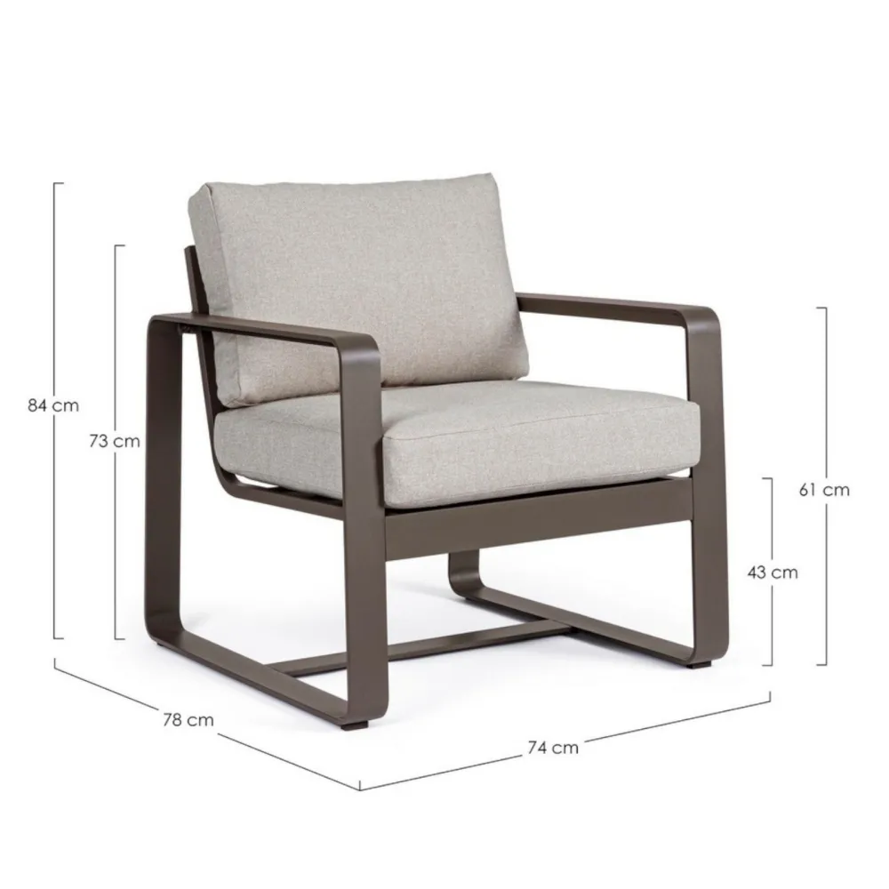 Fauteuil Bizzotto Merrigan