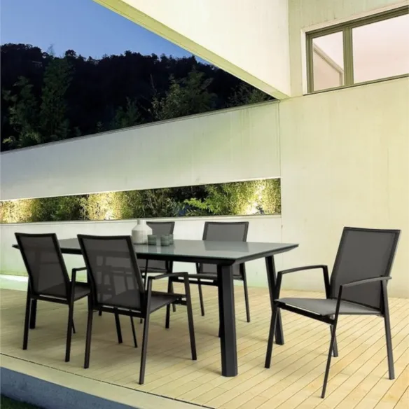 Chair with armrests Bizzotto Cruise