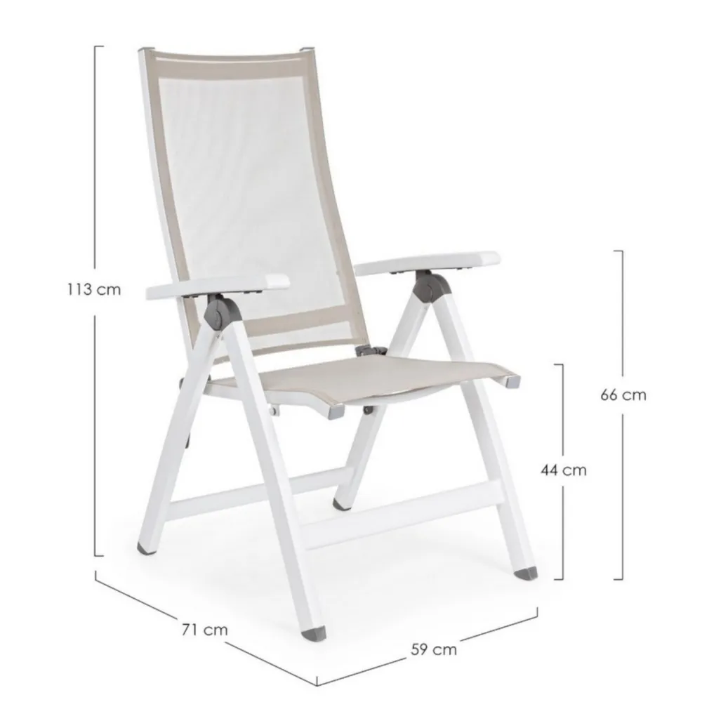 Fauteuil inclinable Bizzotto Cruise