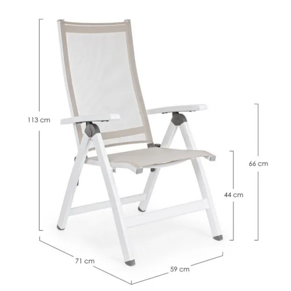 Fauteuil inclinable Bizzotto Cruise