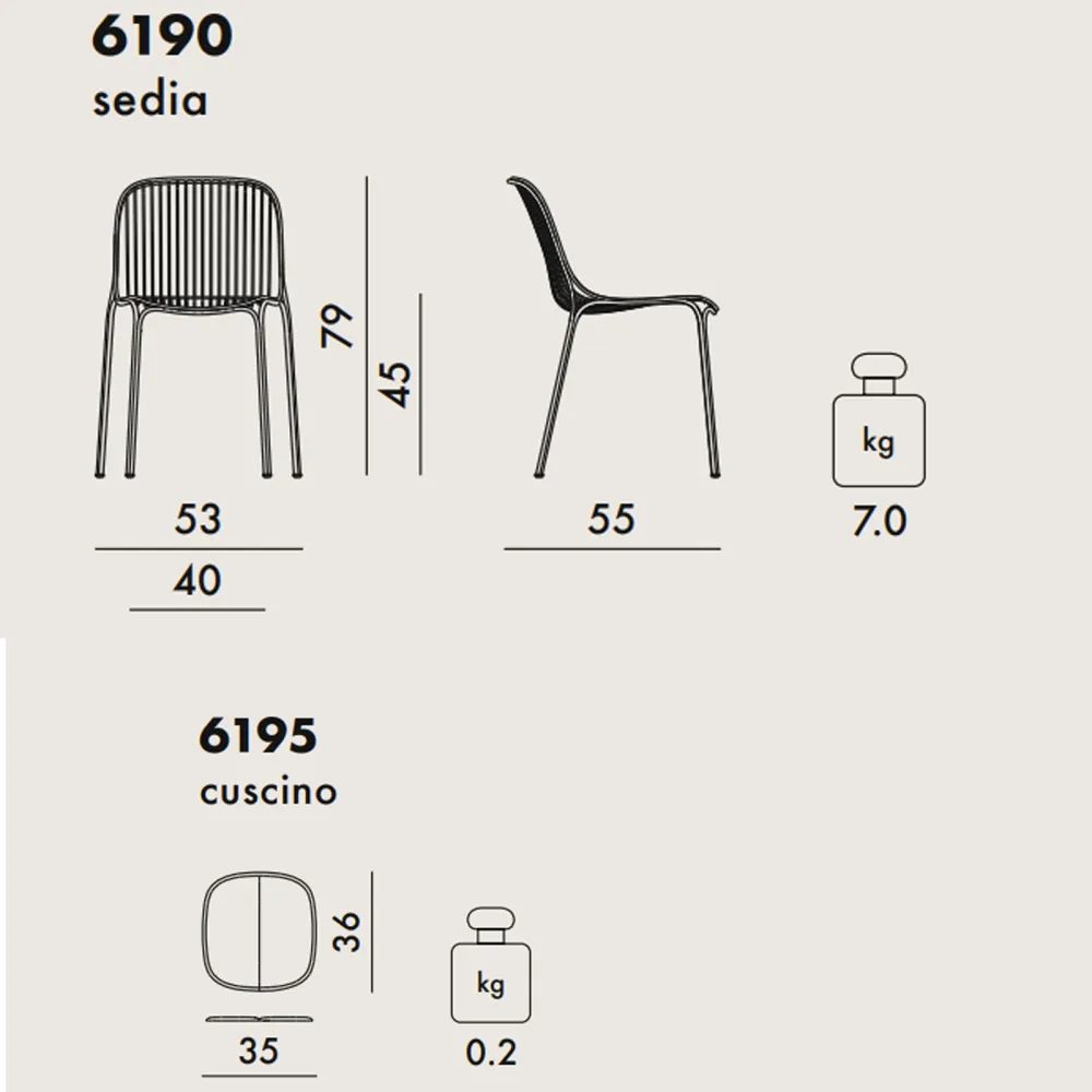 Kartell Hiray Chaise
