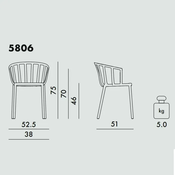 Kartell Venice Mat Chaise