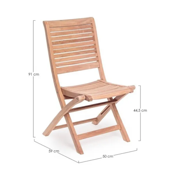 Folding chair Bizzotto Maryland