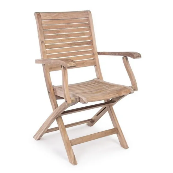 Silla plegable con reposabrazos Bizzotto Maryland