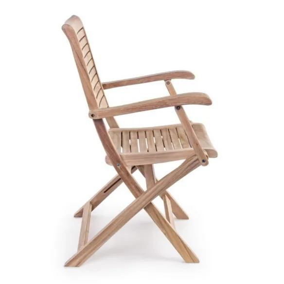 Silla plegable con reposabrazos Bizzotto Maryland