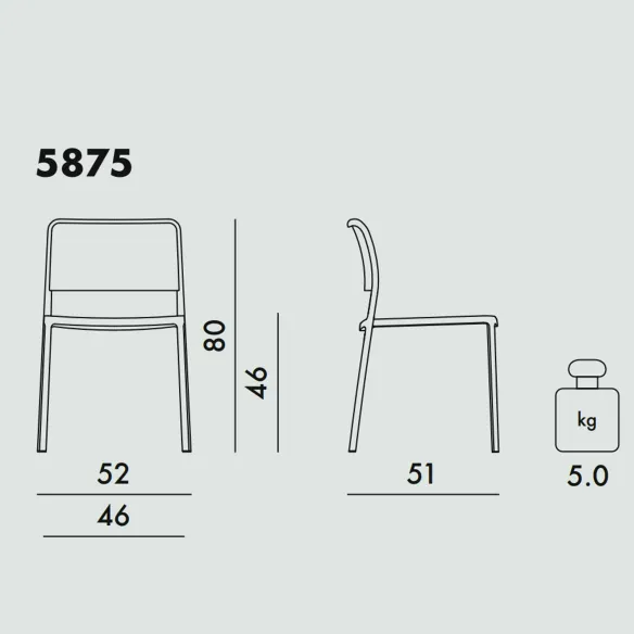 Kartell Audrey Chaise
