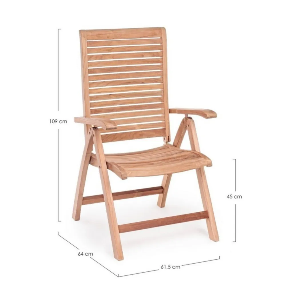 Silla reclinable Bizzotto Maryland