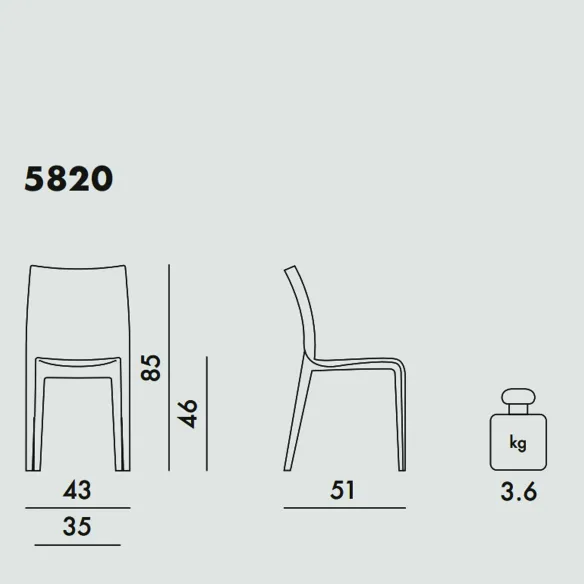 Kartell Ami Ami Chair