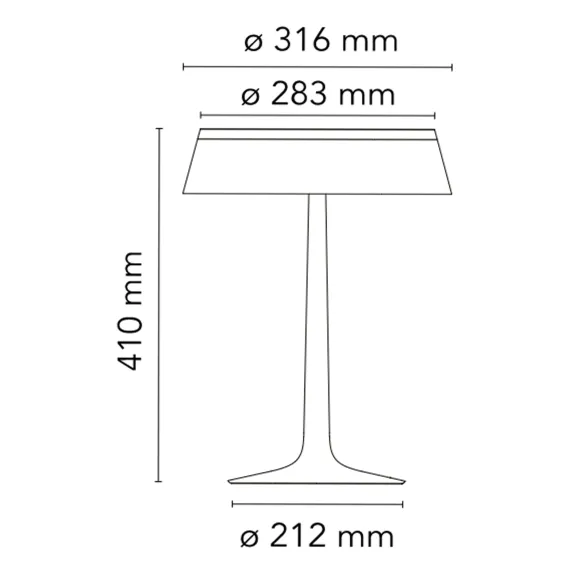 Tischlampe Flos Bon Jour