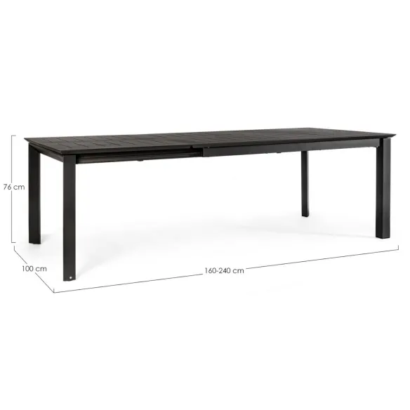 Tavolo Bizzotto Konnor 160/240 x 100