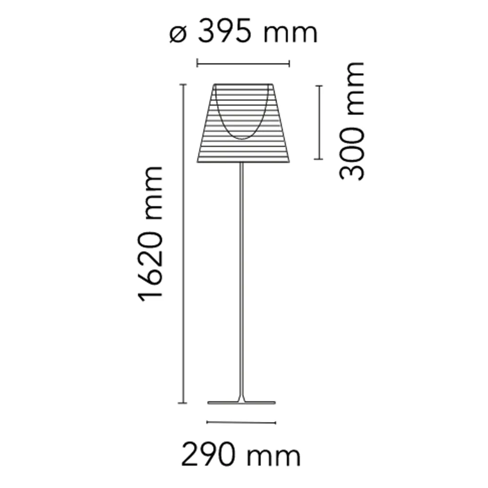 Lampe de sol Flos Ktribe F2/F3
