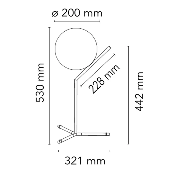 Tischlampe Flos IC T1 High