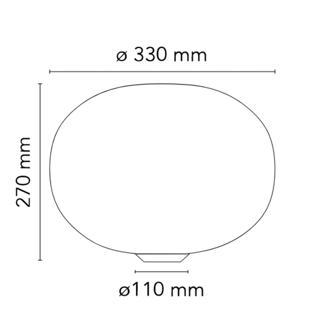 Lampada da tavolo Flos Glo Ball Basic 1