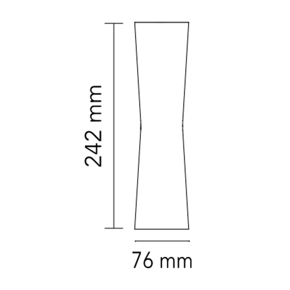 Wall lamp Flos Clessidra Outdoor
