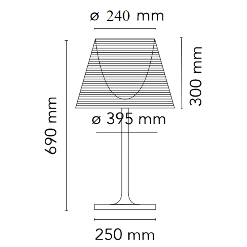 Lámpara de mesa Flos Ktribe T2